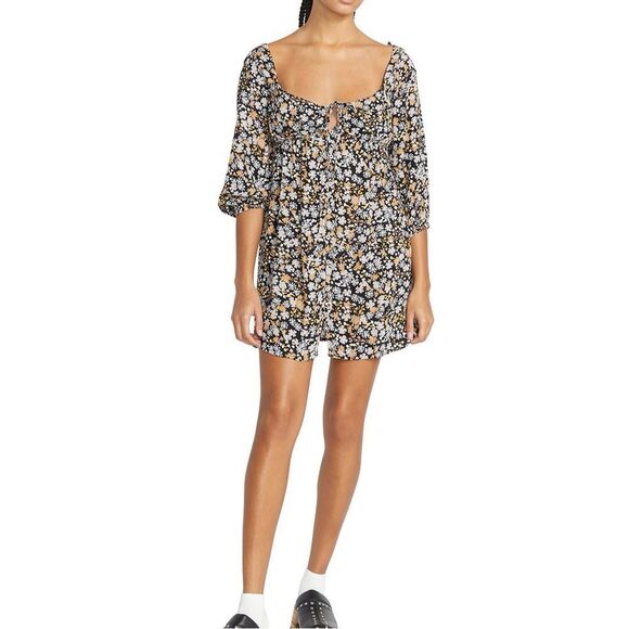 Volcom Women's J'Taime This Dress Floral Mini, S - Picture 1 of 12